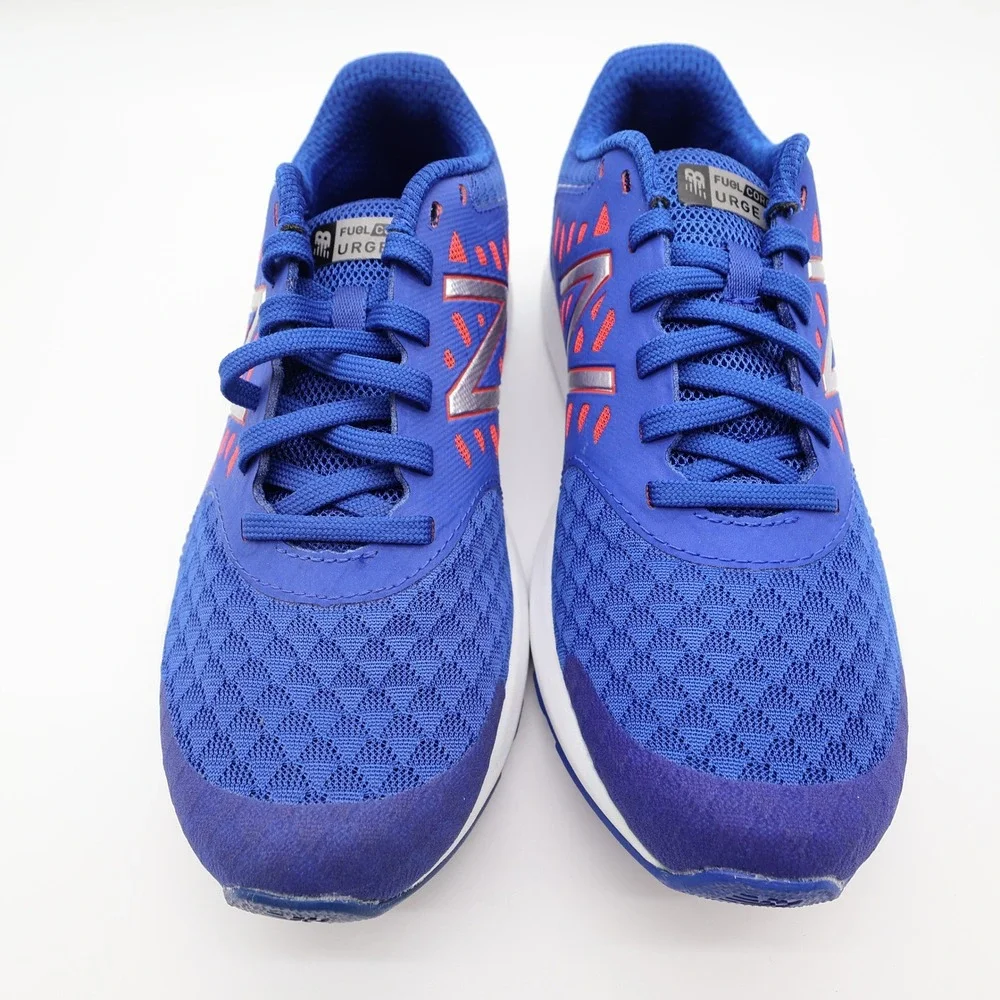New Balance FuelCore Urge Kids 3.5 Blue Athletic Running Shoes KJURGBRY